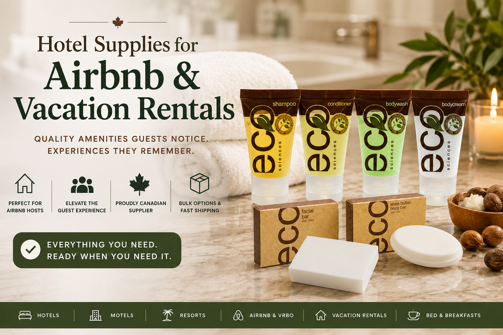Hotel Supplies for Airbnb and Vacation Rentals Canada
