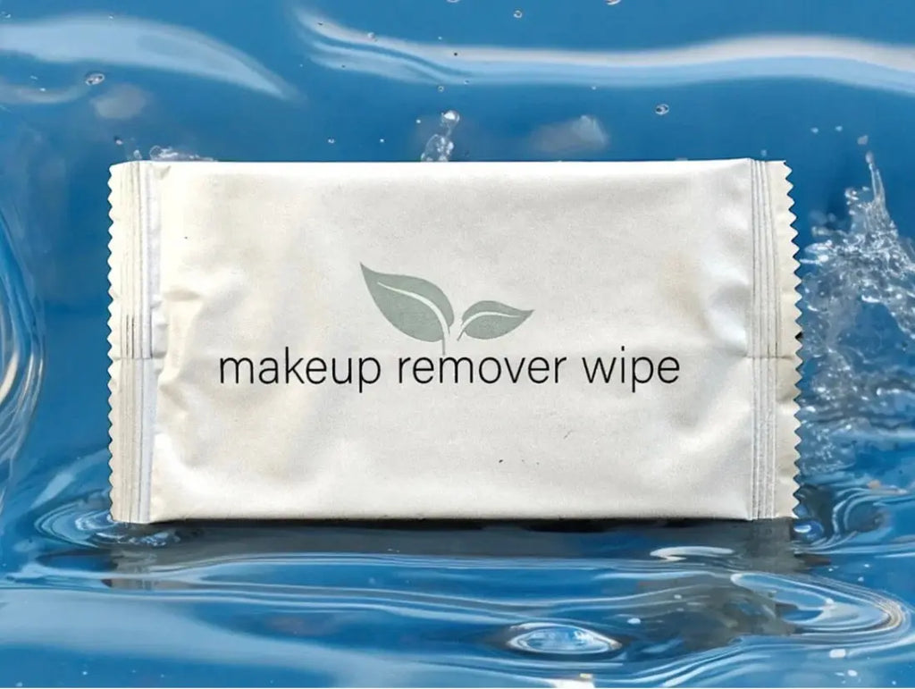 Individually Wrapped Makeup Remover Wipes for Hotels and Vacation Rentals