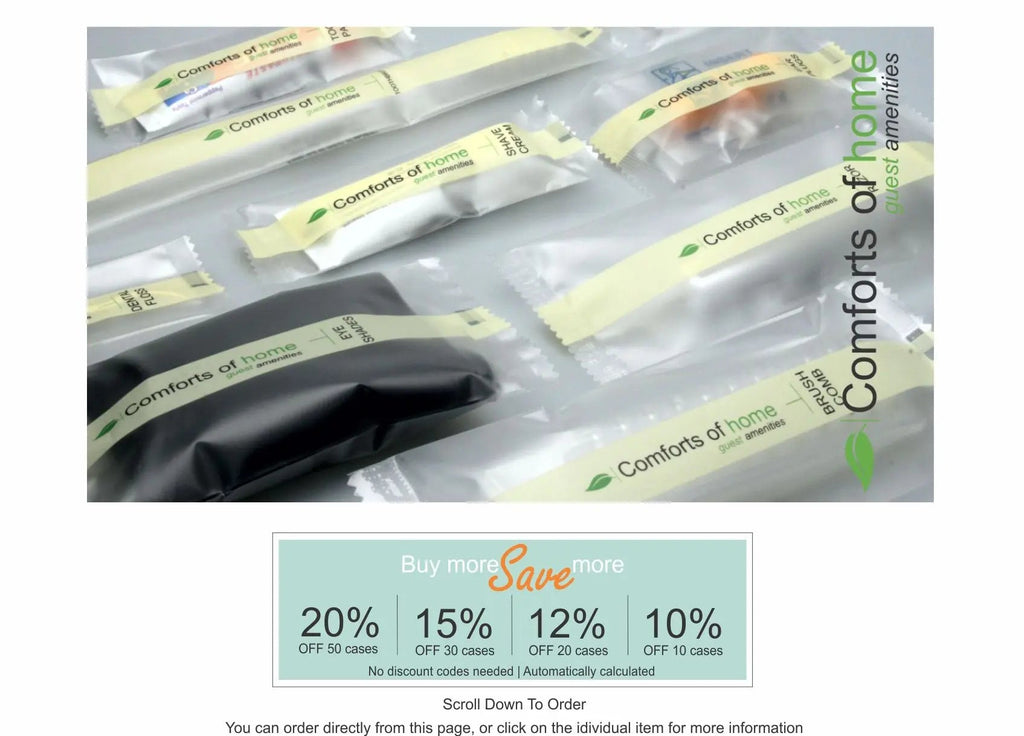 Bulk Toothbrushes Toothpaste and More - Branded Amenities by Custom Amenities Inc.