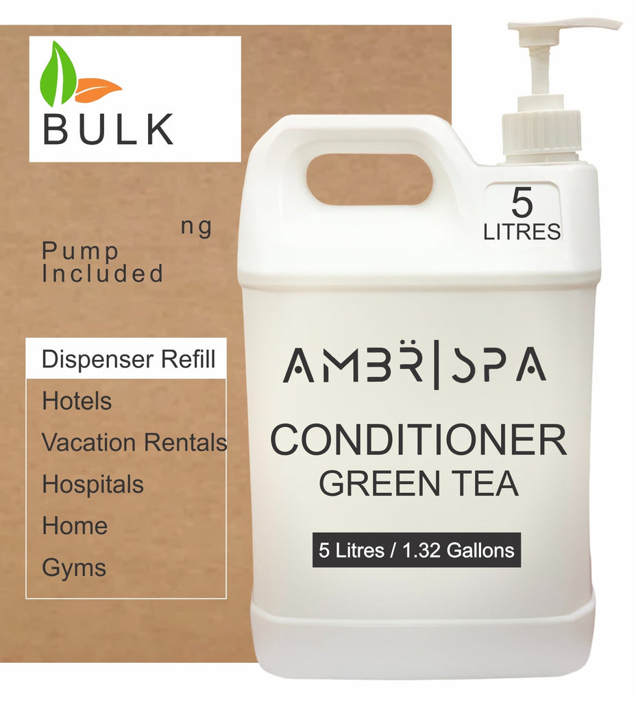 Bulk Conditioner 5L AMBR Spa 1 per case Hotel Supplies Canada by Custom Amenities Inc