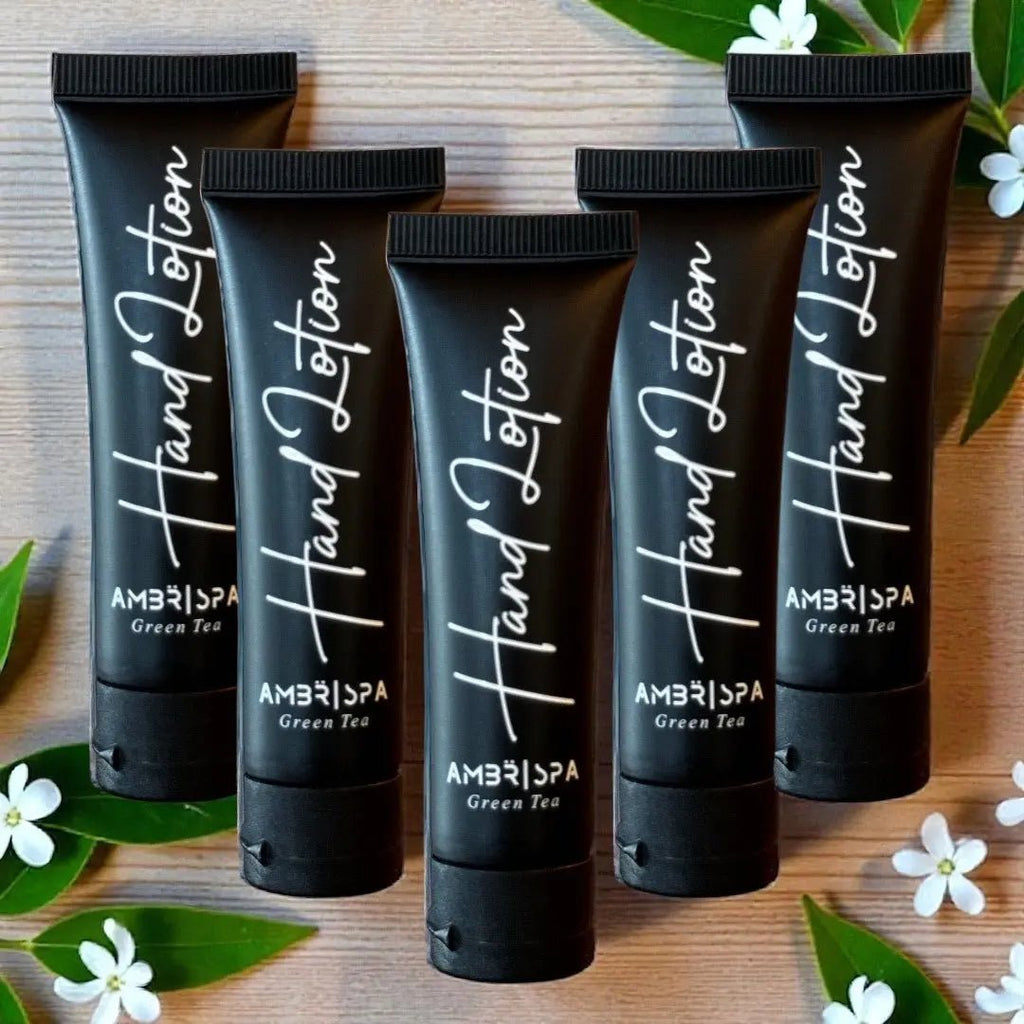 Bulk Hotel Lotion AMBR 50 pack - Branded Amenities by Custom Amenities Inc.
