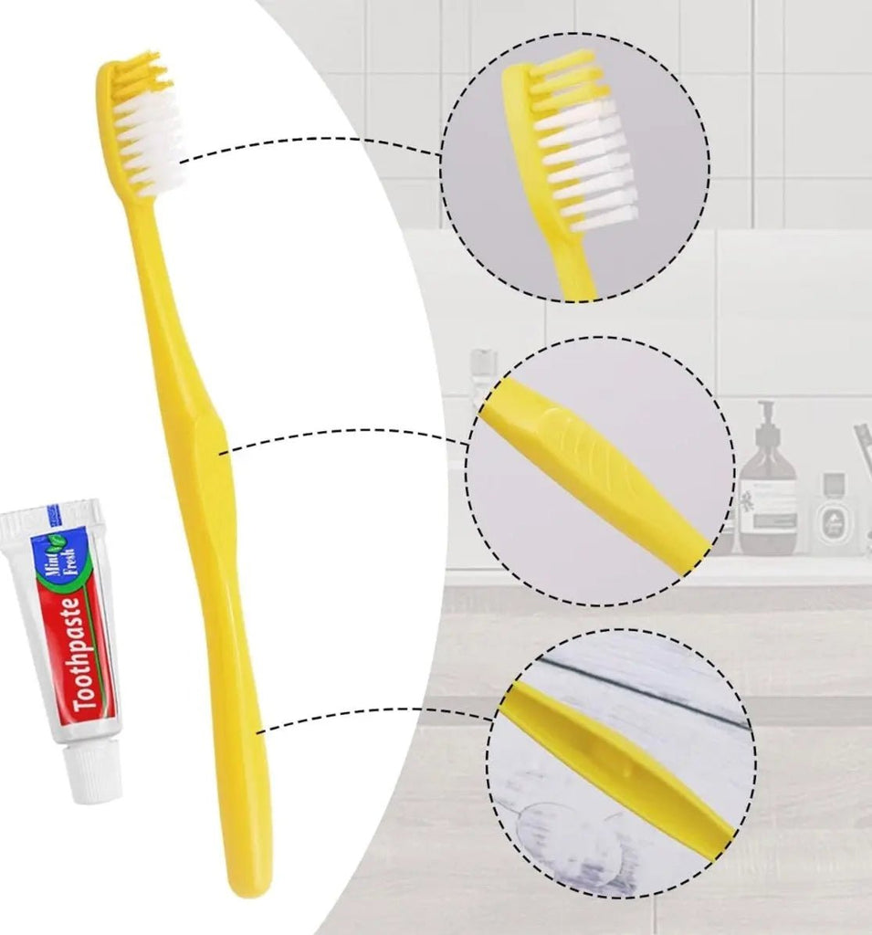 Bulk Toothbrush Canada / Paste Combo 50 pack - Branded Amenities by Custom Amenities Inc.