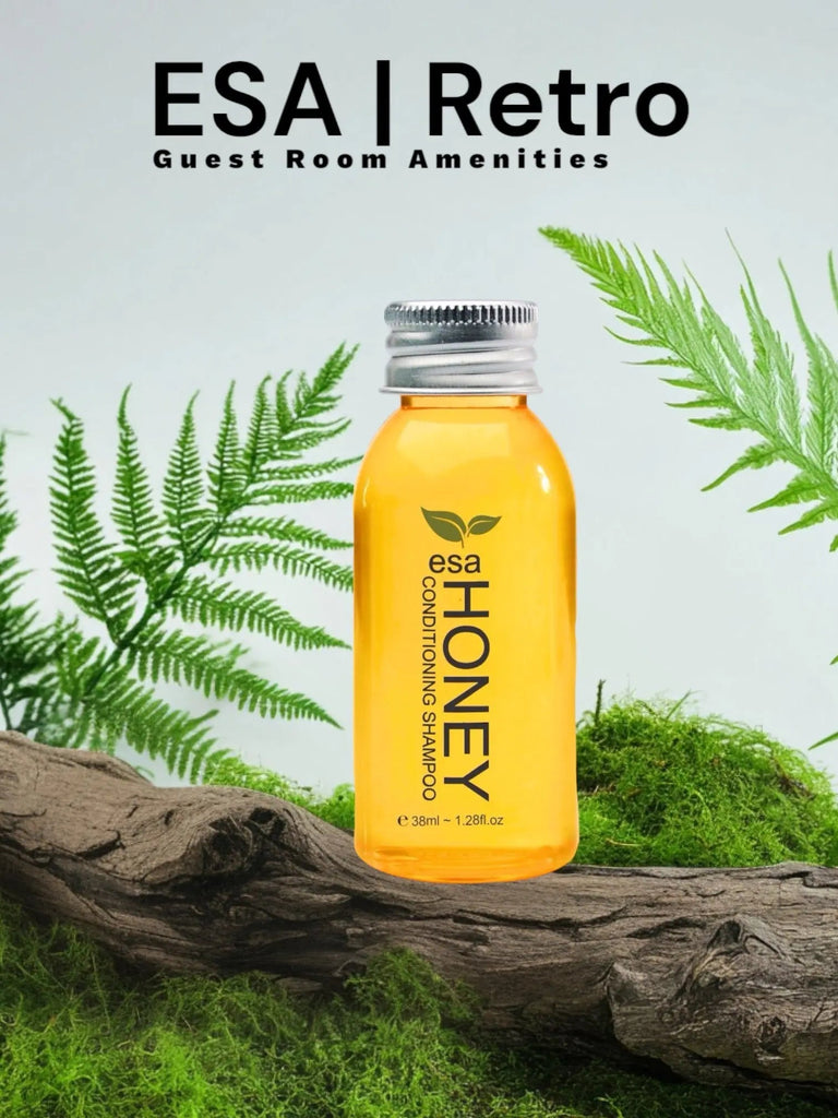 Hotel Shampoo Canada ESA Honey Almond 50pk - Branded Amenities by Custom Amenities Inc.