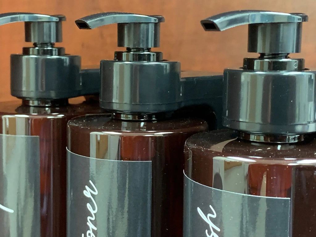 Hotel Shampoo Dispenser AMBR SPA - Branded Amenities by Custom Amenities Inc.