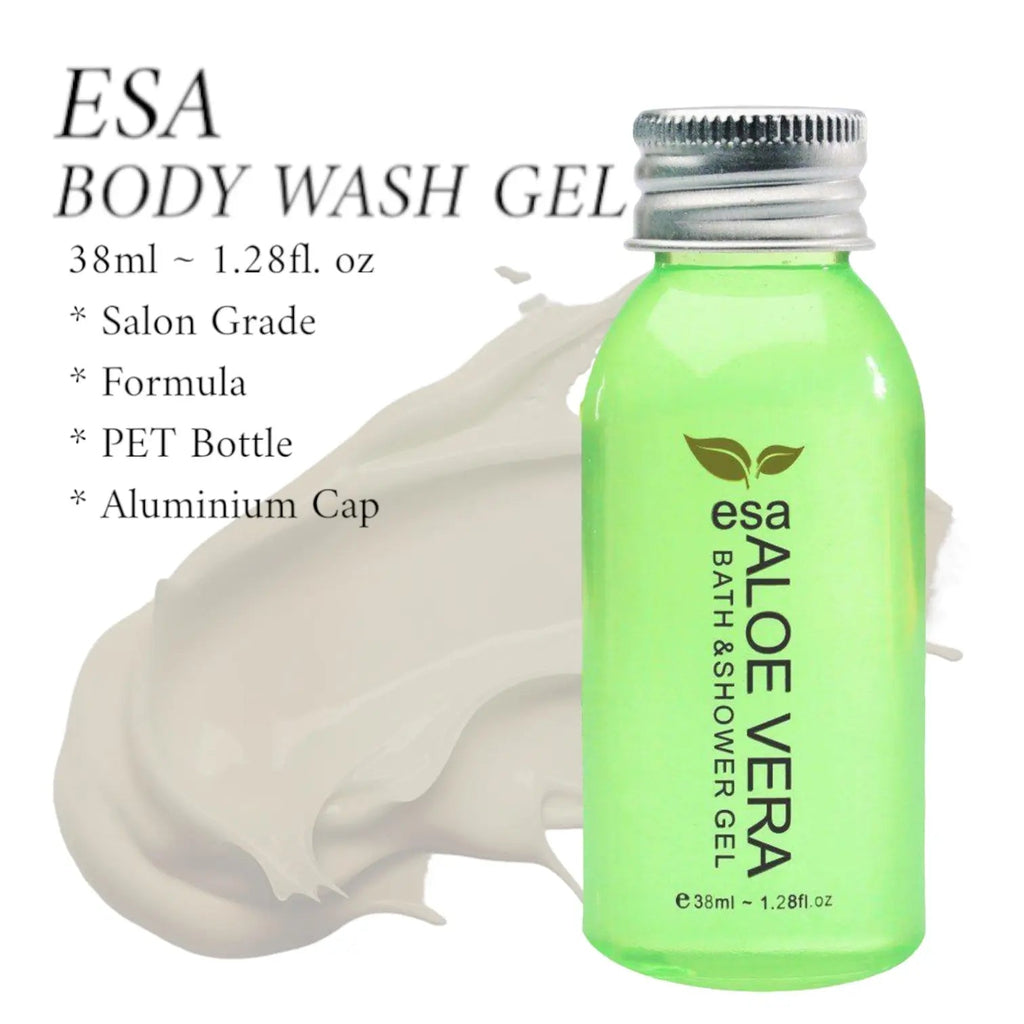 Hotel Supplies Bath Gel ESA 50p/k Canada - Branded Amenities by Custom Amenities Inc.