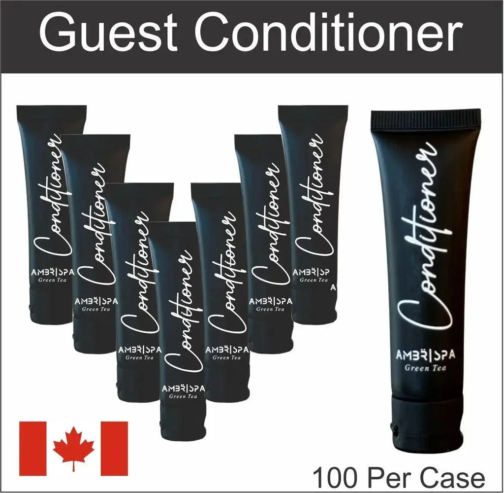Hotel Supplies Conditioner AMBR 50 pack - Branded Amenities by Custom Amenities Inc.