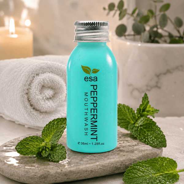 Hotel size mouthwash for hotels and vacation rental companies in Canada