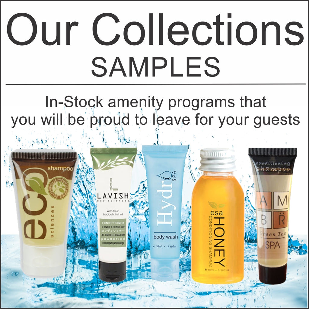 Guest Amenity Samples FREE SHIPPING - Hotel Supplies Canada